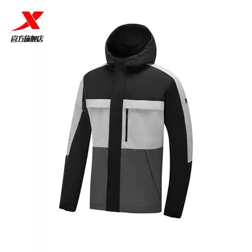 5.9折【自营】XTEP/特步2  特步棉服男款2023冬季新加厚保暖休闲连帽棉衣夹克 977429180373 商品图1