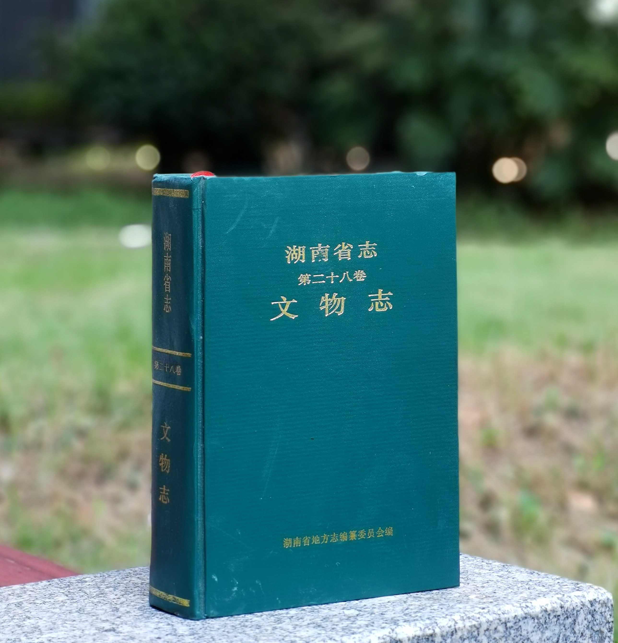 《湖南省志 文物志》，精装，32开，湖南省地方志编纂委员会编，侯良主编，湖南出版社1995年一版一印，950页，售价55元。