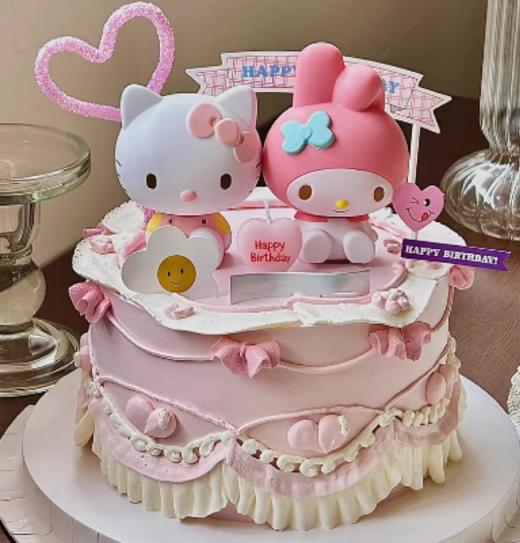 美乐蒂 和 hello kitty是快乐生日派对 商品图0