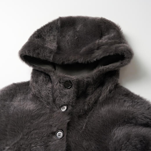 ROMI STUDIO“棕标甄选”土耳其拉贡100羊毛革皮毛一体皮草431QS021 商品图2