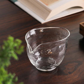 【稀雀】海螺锤纹玻璃公道杯