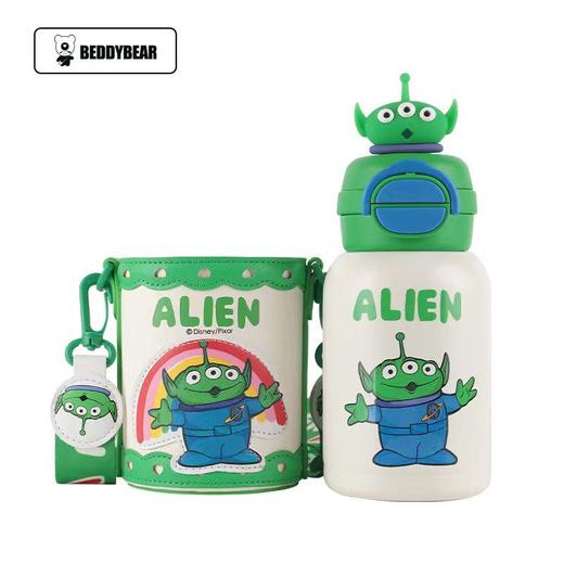 【一般贸易】杯具熊开口笑双饮保温杯600ML 商品图1