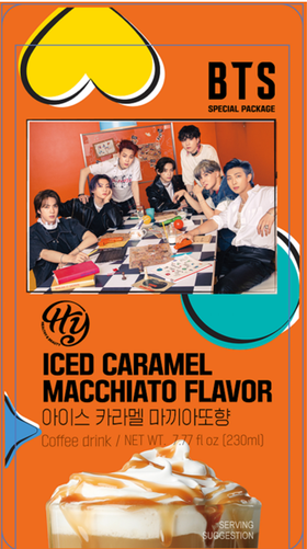 菓速牌焦糖玛奇朵味咖啡饮料230ml아이스 카라멜 마끼아또향230ml