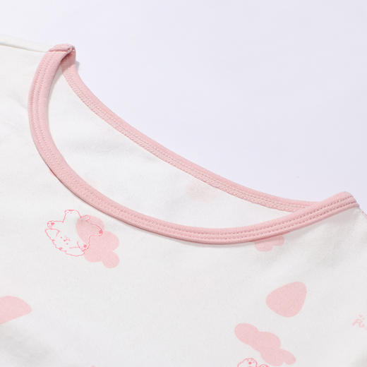 都市丽人保暖衣轻暖套装棉拉架薄女士保暖衣棉质套装LWTAA6 商品图1