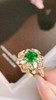 18k金镶祖母绿戒指0.81ct 商品缩略图2
