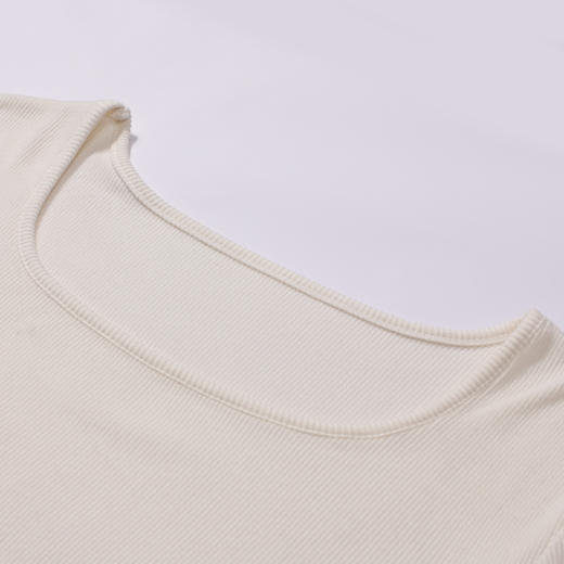 都市丽人保暖衣舒暖单件上衣云柔罗纹棉中厚女士保暖衣单件上衣LWTDA4 商品图5