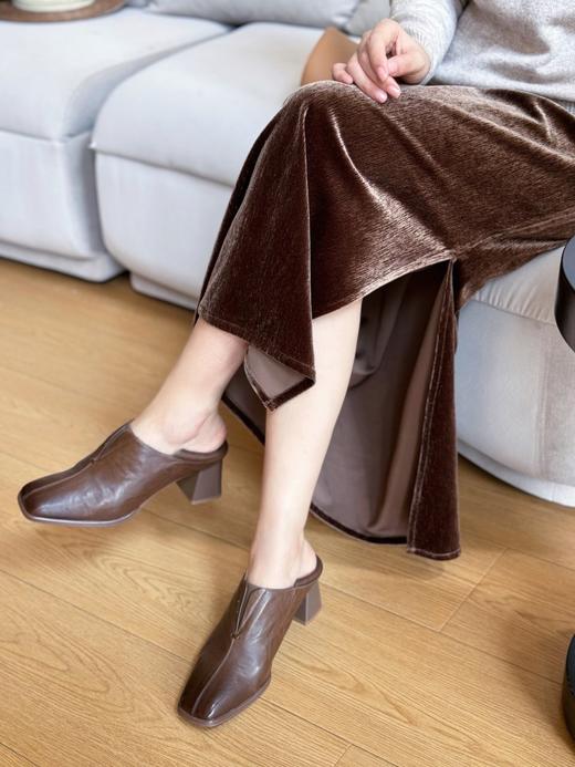 丝绒半身裙 商品图0