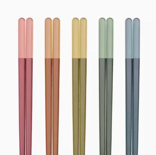 HOMY冰雾抗菌分食合金筷（2+2双装） 商品图5