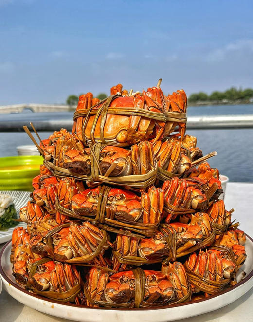 📣【活蟹现货🦀生鲜精选】💥2两母8只装仅需218💰【蟹太太🦀礼盒💝】来袭！巨划算❗秋天最销魂的一口已经到来，一线明星黄晓明倾情代言🏅✅蟹太太大闸蟹，蟹香四溢，膏黄诱人 商品图0