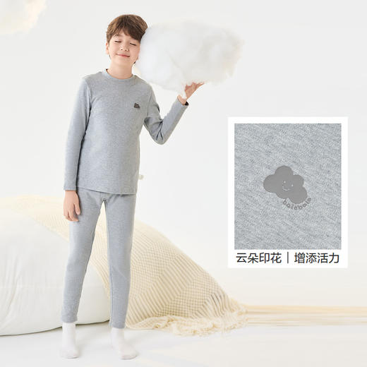 【超模君严选】巴拉巴拉男童秋衣秋裤套装秋冬加厚保暖内衣小中大童睡衣打底睡衣 商品图3