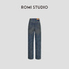 ROMI STUDIO“重磅丹宁”美国康龙进口100牛仔棉直筒牛仔裤431N2053 商品缩略图1