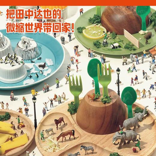 田中达也的微缩世界（全3册）/寿司的新披风/不可思议的相似/不可思议的整理 商品图2