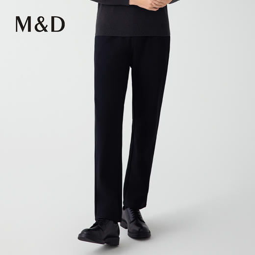 【名盾】秋冬保暖休闲裤，Q弹挺括，舒适有型，中腰直筒裤型，不挑身材M0CL12669D 商品图2