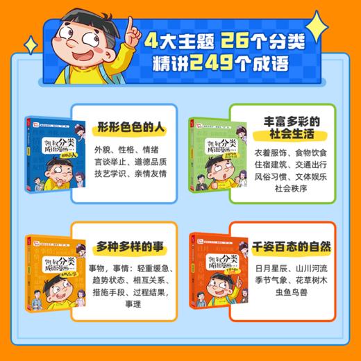 凯叔分类成语漫画（全4册） 商品图2