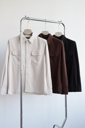 R.R.L 华夫格复古工装口袋衬衫外套 CS221