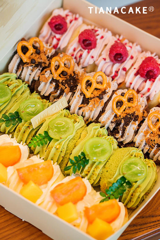 #𝗡𝗲𝘄 四拼煎蛋卷（柿子芒果，抹茶柚子，咸奶油，树莓） 商品图4