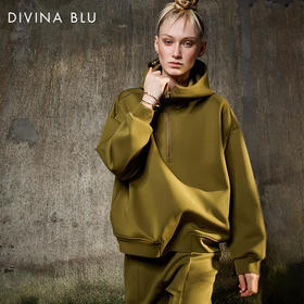 DIVINABLU都灵系列迪唯纳透彻卫衣80