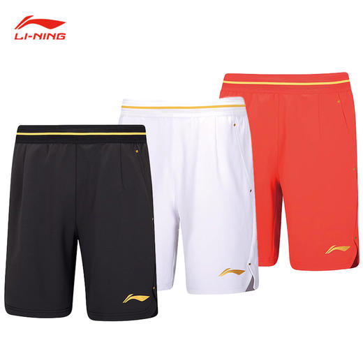 李宁 男款 中青队大赛服 针织比赛裤 AAPU121 商品图0