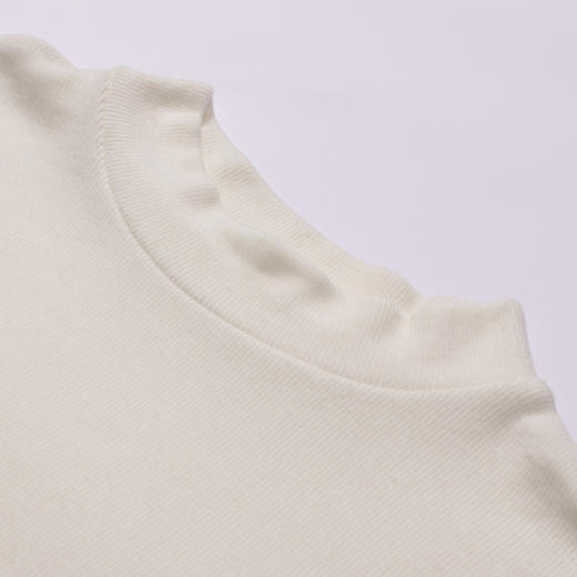 都市丽人保暖衣舒暖单件上衣螺纹双面磨毛中厚女士保暖衣单件上衣LWTDA3 商品图4