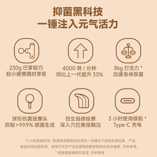 【好轻官方】每物口袋筋膜枪 3 lite 商品图4