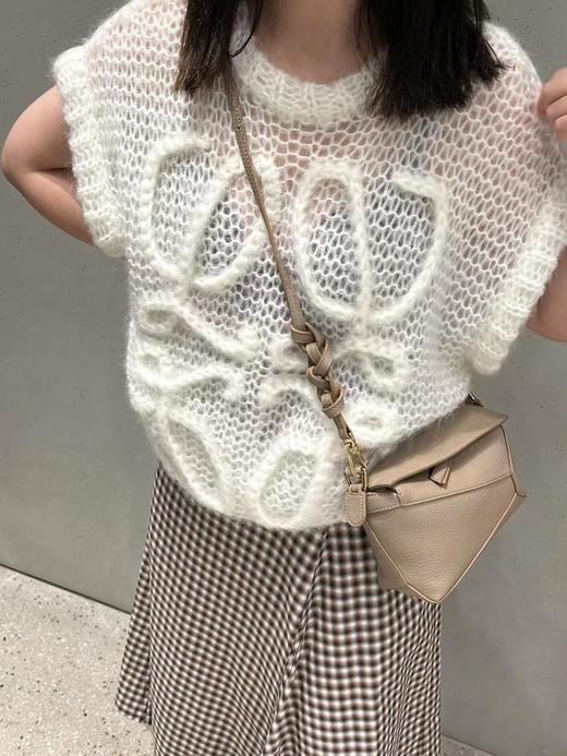 罗意威迷你新版本柔软粒面牛皮革PuzzleEdge手袋（CB） 商品图12