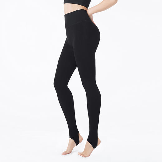 都市丽人打底裤强暖一体裤保暖裤粘纤厚踩脚裤一条LGT4B3 商品图2