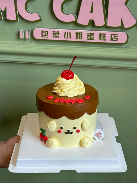 布丁狗手绘蛋糕 商品图0