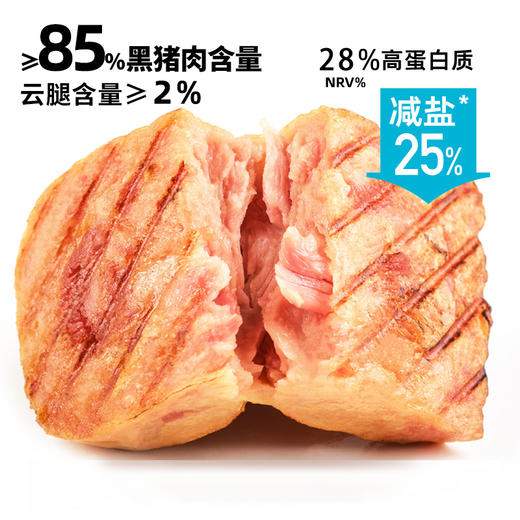 德和  250g德和黑猪高蛋白午餐肉 原味  玉米味 云南特产方便速食涮火锅夹三明治早餐#午餐肉 商品图8