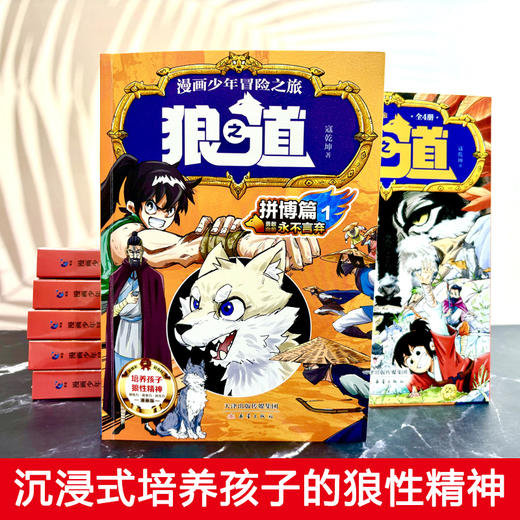 漫画少年冒险之旅：狼之道（全4册） 商品图3