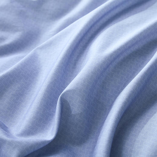 【纯棉】富安娜床品纯棉床单四件套/柳若浮烟/标准/蓝2.0*2.3  XHR 商品图4