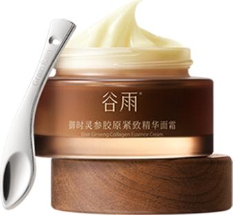【谷雨内购专场】谷雨御时灵参胶原紧致精华面霜50g 商品图0