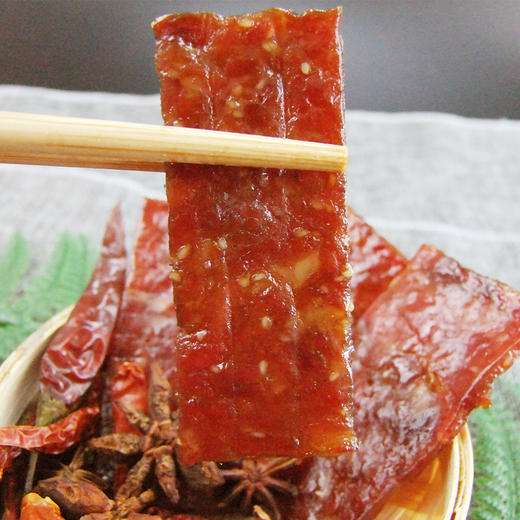萨啦咪猪肉片零食办公休闲420g烤制即食 商品图2