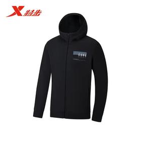 6.9折【自营】XTEP/特步2  针织连帽上衣2024年秋新款健身运动休闲运动外套 976329940592