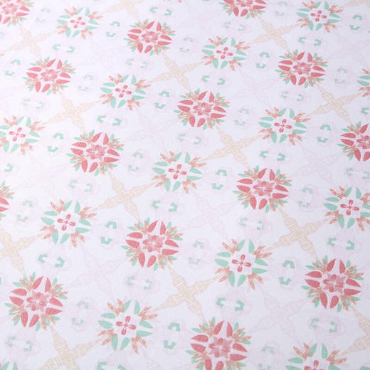 【2.0*2.2】富安娜（FUANNA）床上四件套秋冬磨毛套件保暖床品四件套-芳华初韵XHR 商品图6