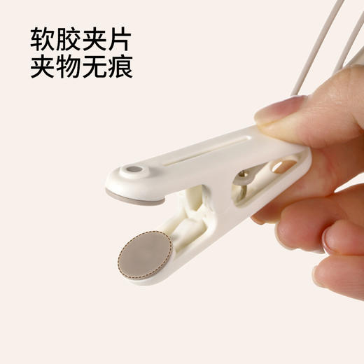 FaSoLa夹子晾衣夹防风晾晒夹塑料带绳夹袜夹旅行晾衣夹挂绳挂钩夹 商品图2