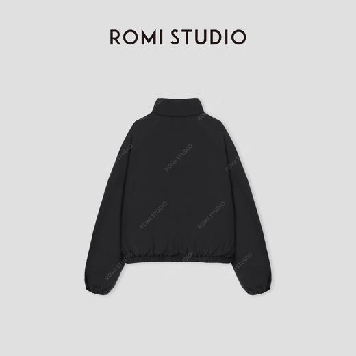 ROMI STUDIO “棕标甄选” 高克重可调节立领羽绒服 441W9024 商品图1