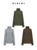 HIDEMI Snowman雪人系列加厚款粗针圈圈绒超保暖廓形高领大毛衣 摩卡棕/浅烟灰/橄榄军绿 商品缩略图10