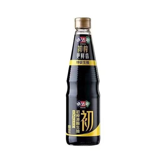 味达美初榨原酿生抽500ml 商品图0