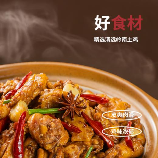 天农土鸡鸡煲400g*2盒   藤椒味/香辣味（两种口味）   皮爽肉滑 风味十足 商品图2