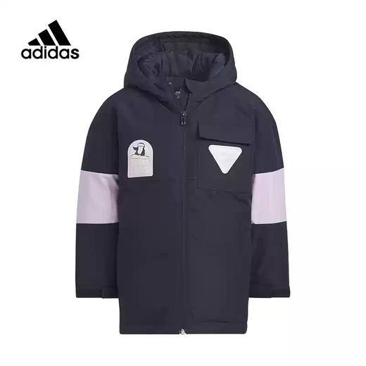 5折【自营】adidas/阿迪达斯  2023秋冬新款小童时尚保防寒休闲羽绒服 IN5217 商品图0