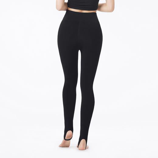 都市丽人打底裤强暖一体裤保暖裤粘纤厚踩脚裤一条LGT4B3 商品图3