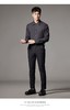 PINLI品立2024秋季新款男士修身尖领纯色打底长袖衬衫GD243213379 商品缩略图1