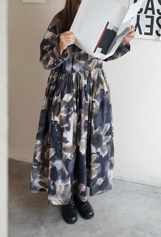 Casey Casey水墨染连衣裙 商品图1