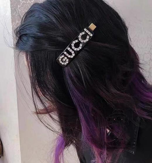 古驰水晶单发夹仙气飘飘发夹，水晶复古发夹（CO） 商品图0