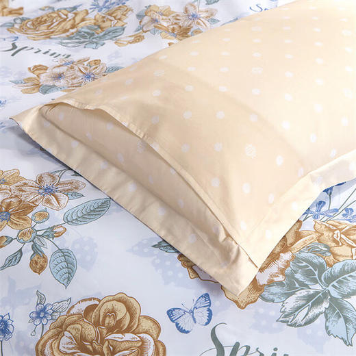 【纯棉】富安娜床单四件/人间芳菲【203*229cm】XHR 商品图4