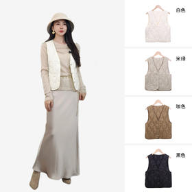 ZR0010【宫本】羽绒短款马甲轻薄小众内搭秋冬内胆