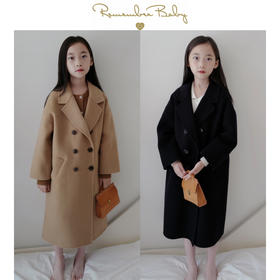 现货 / BLISS | 亲子款 意大利进口 双面呢羊绒大衣