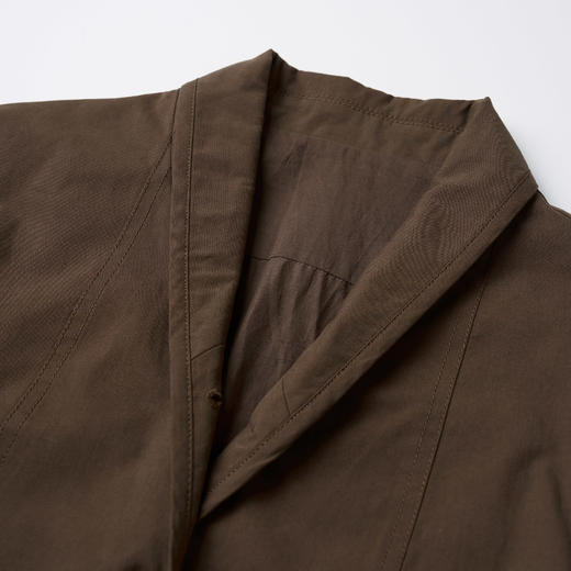 ROMI STUDIO“棕标甄选” 莱赛尔棉混纺砂洗雾面西装外套 441WL007 商品图2