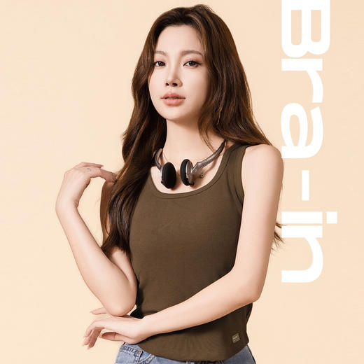 【99元2件】春秋必入背心带胸垫暖暖杯二合一背心T恤吊带【FF24810】 商品图1