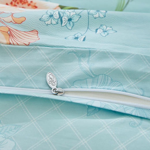 【纯棉】富安娜床单四件/花意轻尘【203*229cm】  XHR 商品图7